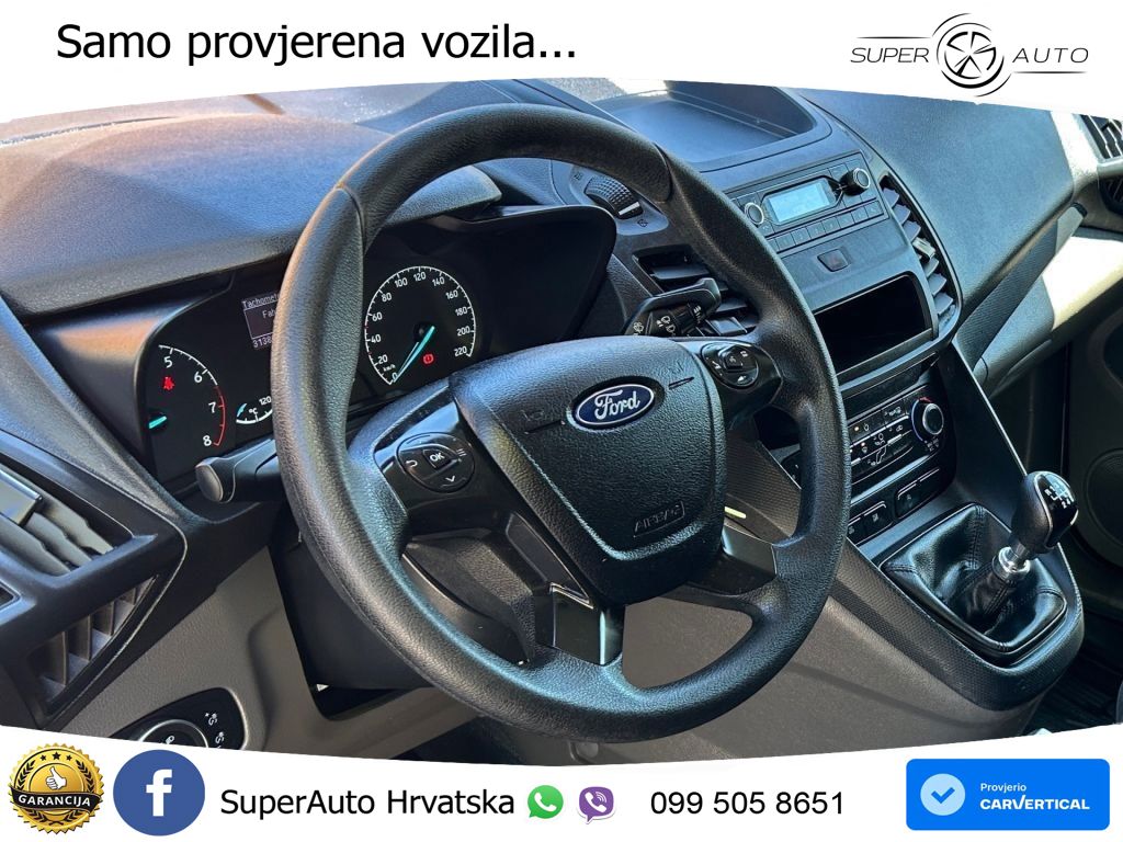 Ford Transit Connect Trend AHK Schiebetür re/li 3Sitz 101 KS