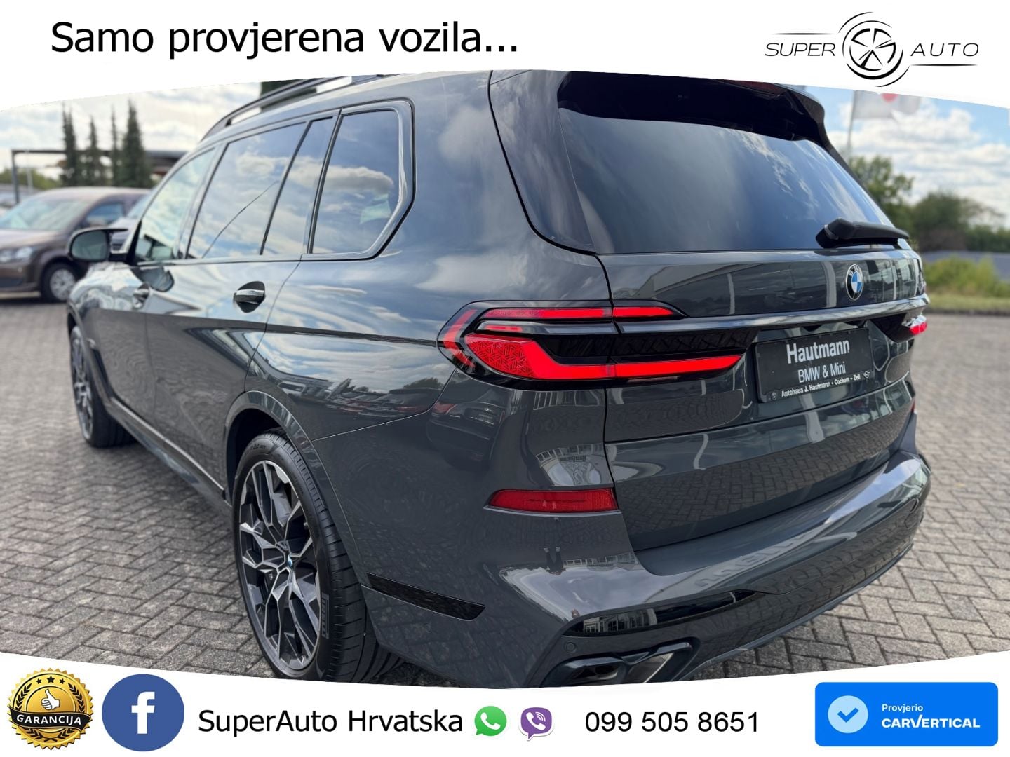 BMW X7 M60i (530 KS) xDrive Steptronic ZRAČNI+ACC+GR SJED+KAM+PANO