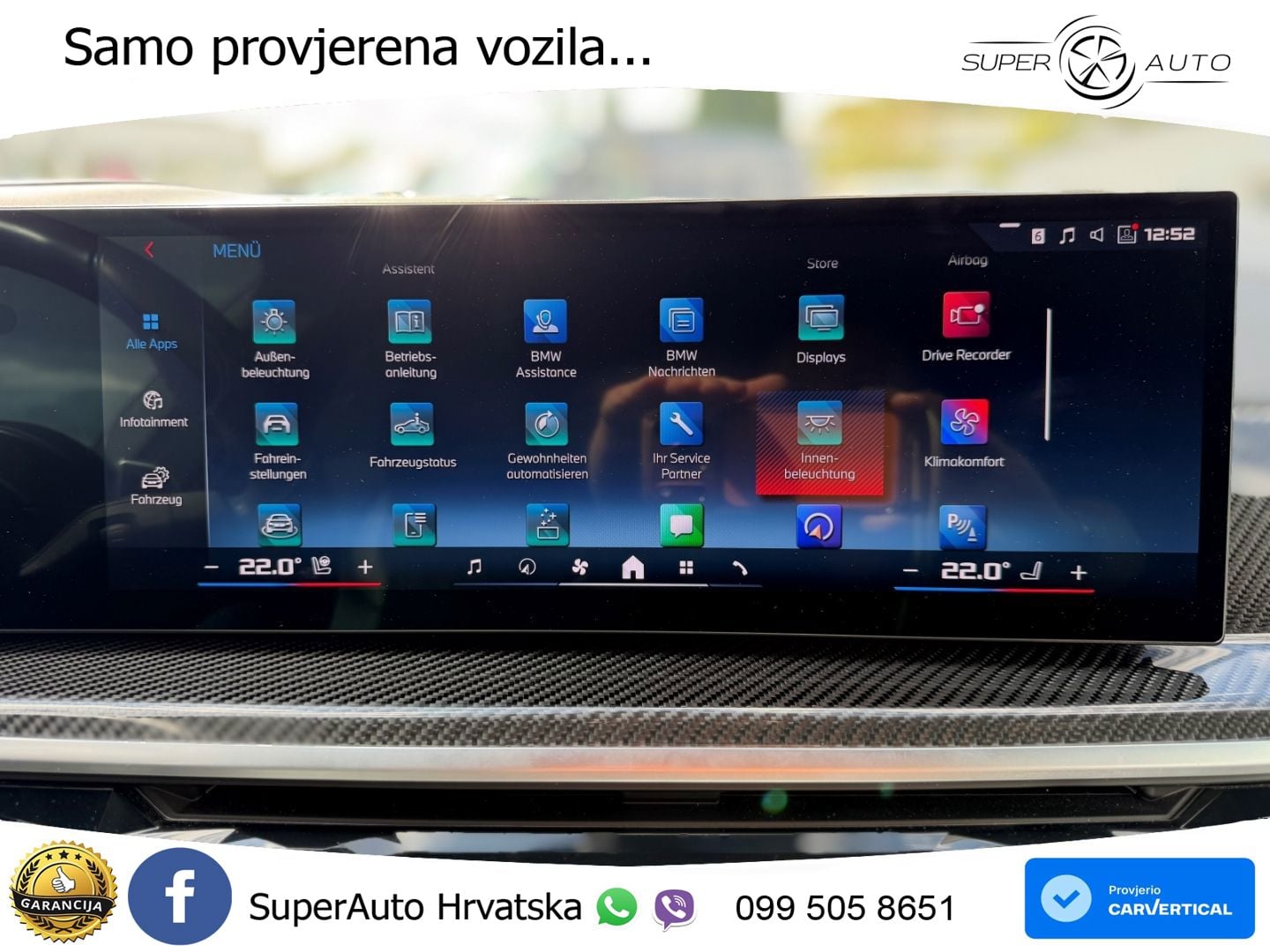 BMW X7 M60i (530 KS) xDrive Steptronic ZRAČNI+ACC+GR SJED+KAM+PANO