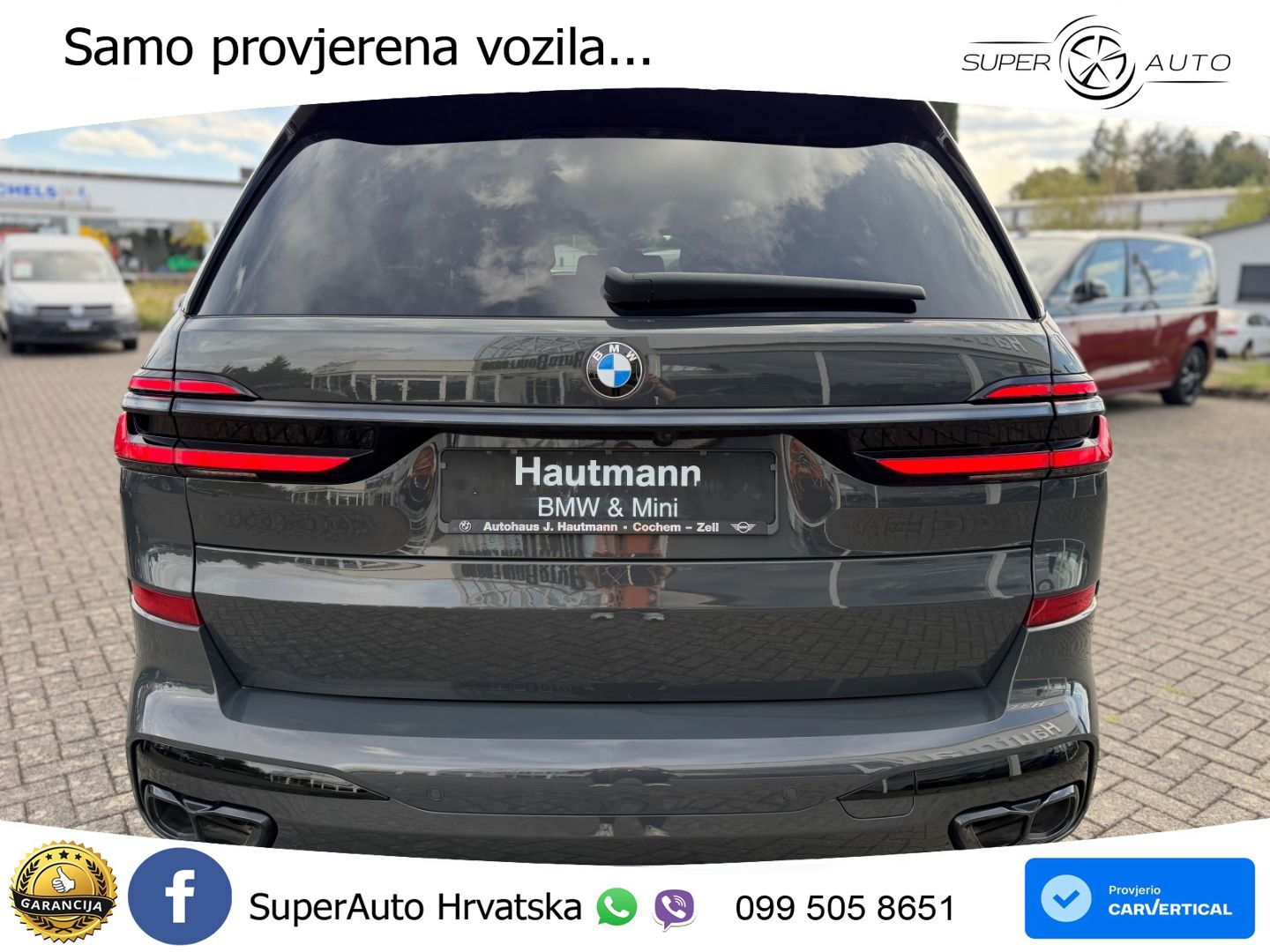 BMW X7 M60i (530 KS) xDrive Steptronic ZRAČNI+ACC+GR SJED+KAM+PANO