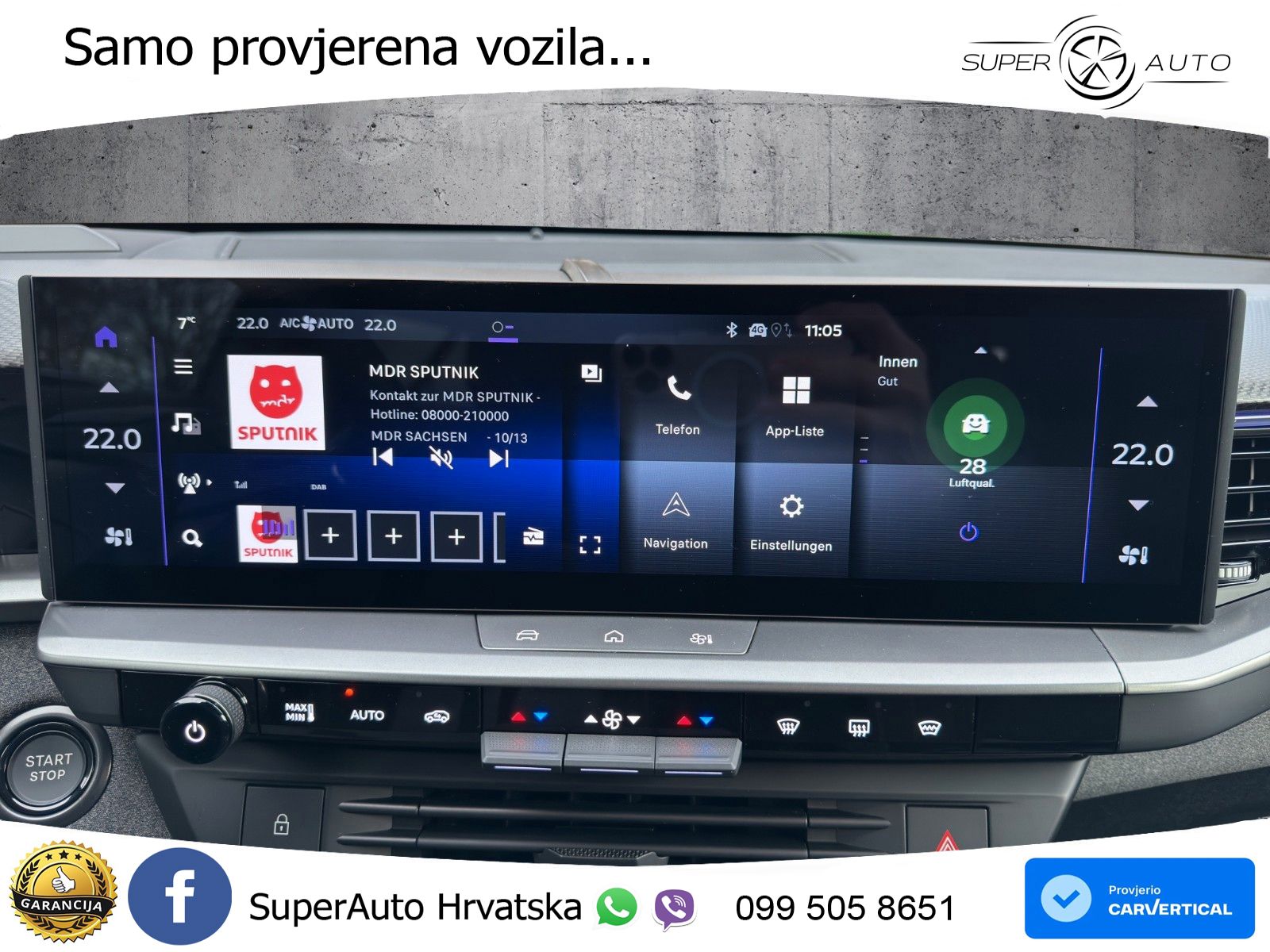 Opel Grandland 1.2 Turbo (145 KS) Hybrid eDCT GS LED+GR SJED+ACC