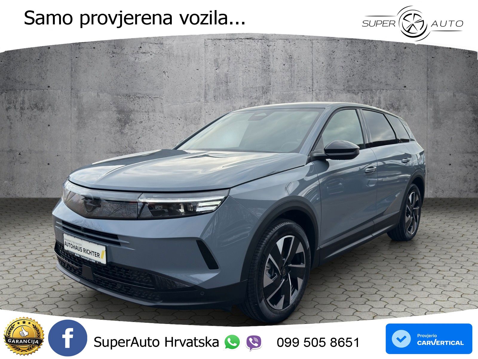 Opel Grandland 1.2 Turbo (145 KS) Hybrid eDCT GS LED+GR SJED+ACC