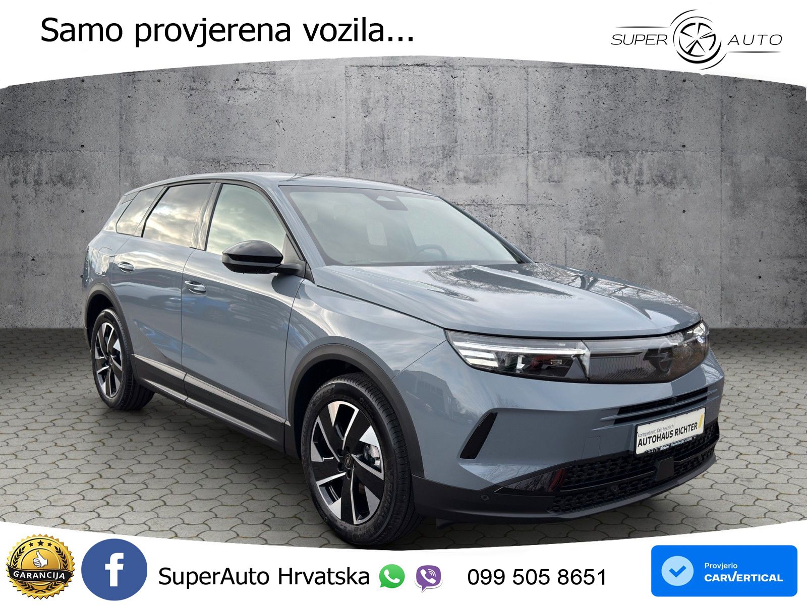 Opel Grandland 1.2 Turbo (145 KS) Hybrid eDCT GS LED+GR SJED+ACC