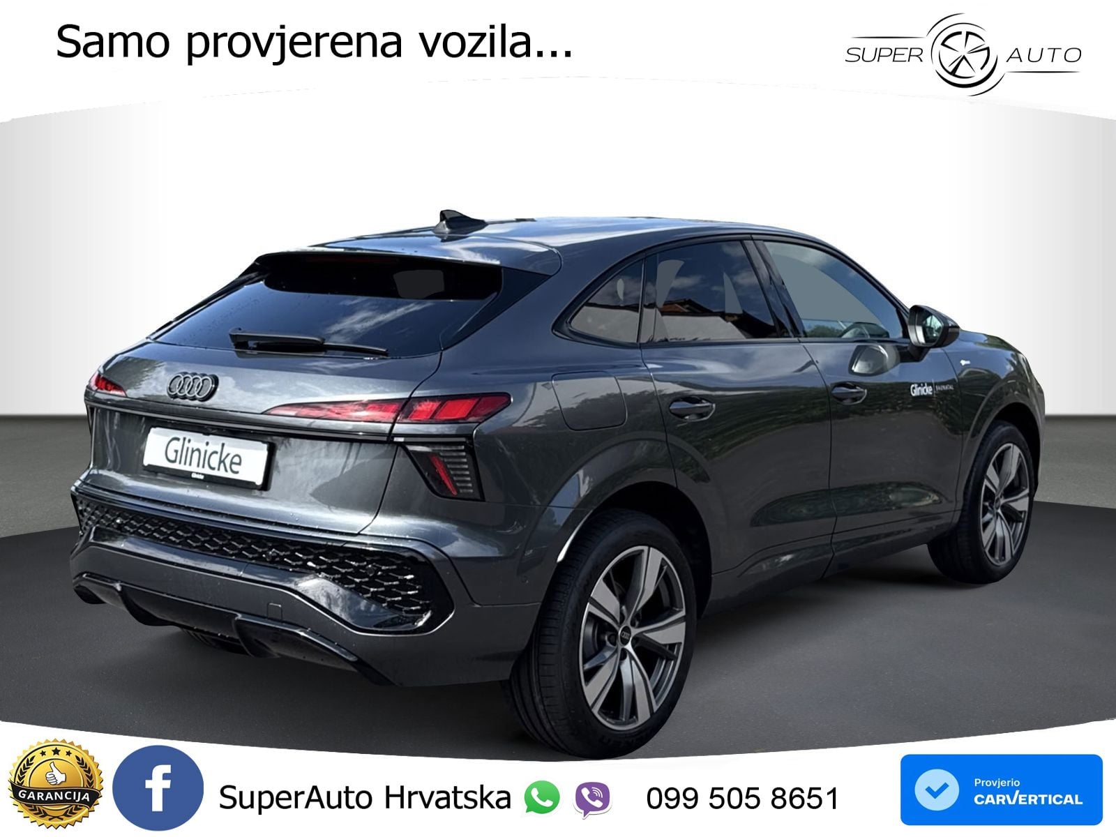 Audi Q3 Sportback 1.5 TFSI (150 KS) S tronic S line