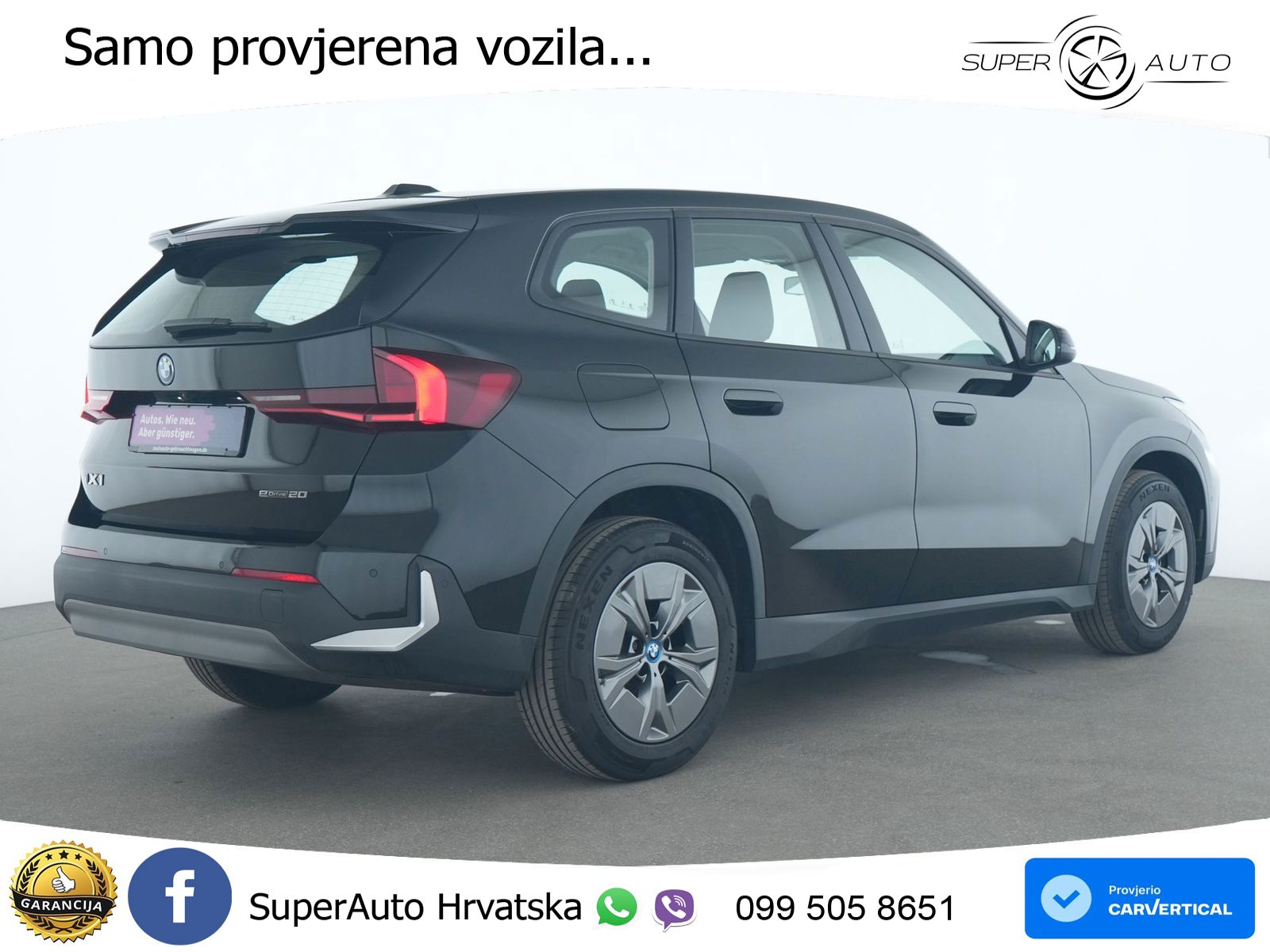 BMW iX1 66.5 kWh (204 KS) eDrive20 LED+ACC
