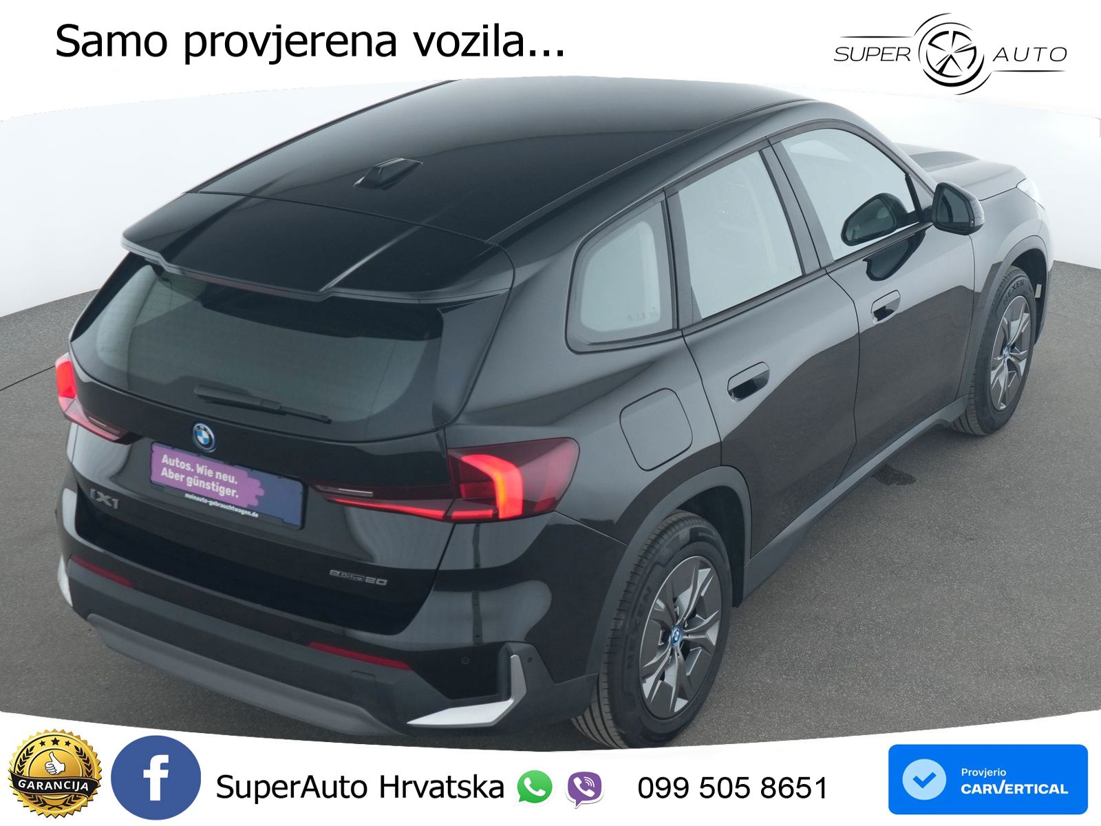 BMW iX1 66.5 kWh (204 KS) eDrive20 LED+ACC