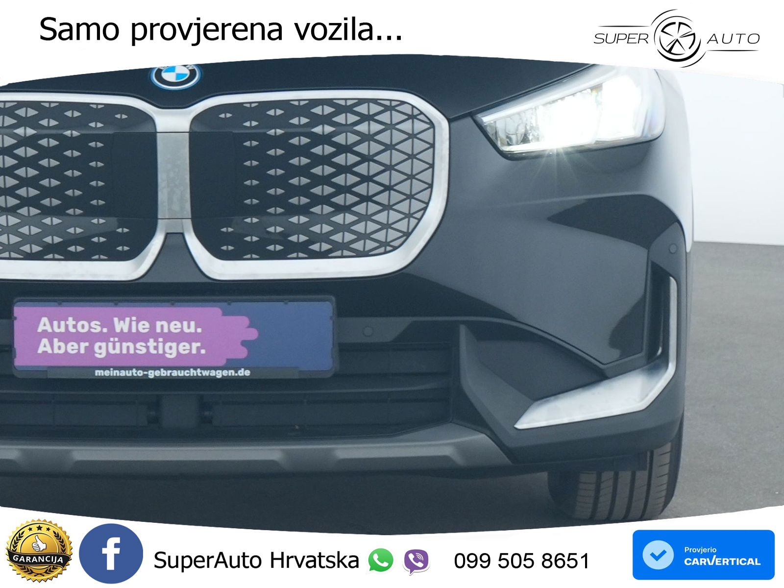 BMW iX1 66.5 kWh (204 KS) eDrive20 LED+ACC