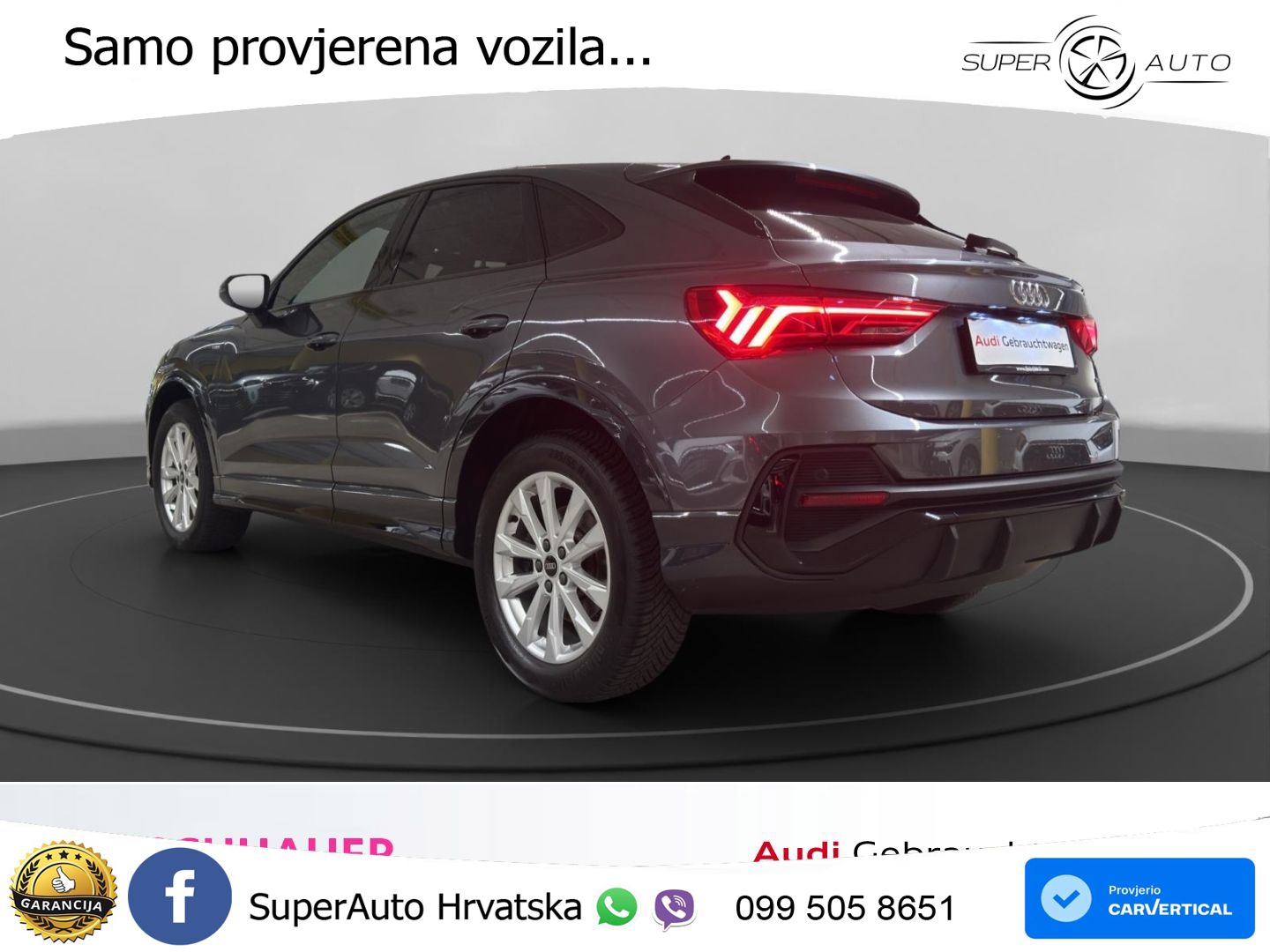 Audi Q3 Sportback 40 TFSI (190 KS) quattro S tronic S line