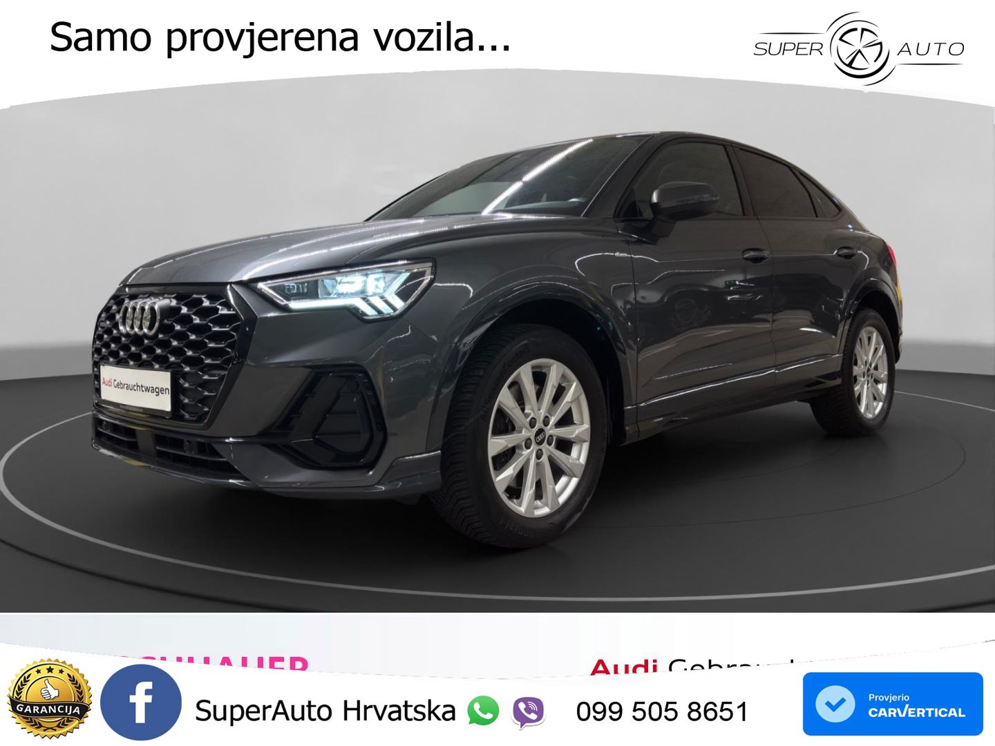Audi Q3 Sportback 40 TFSI (190 KS) quattro S tronic S line