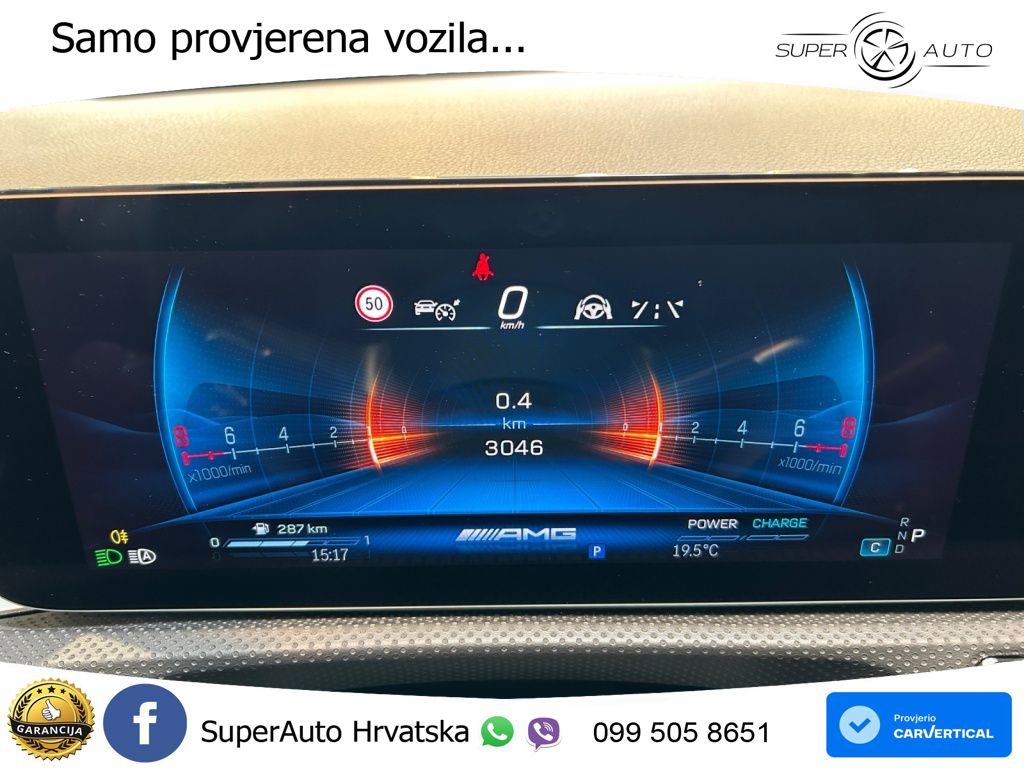 Mercedes-Benz AMG A 35 4MATIC AMG SPEEDSHIFT DCT LED+GR SJED+ACC