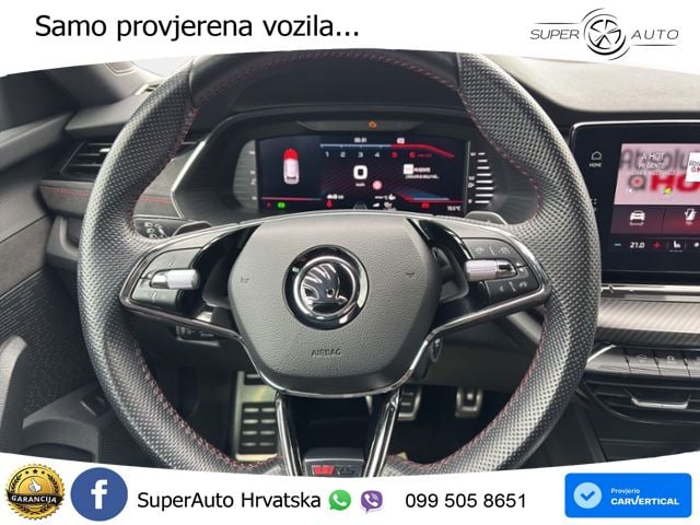 Škoda Octavia Combi RS 2.0 TDI (200 KS) DSG LED+GR SJED+ACC