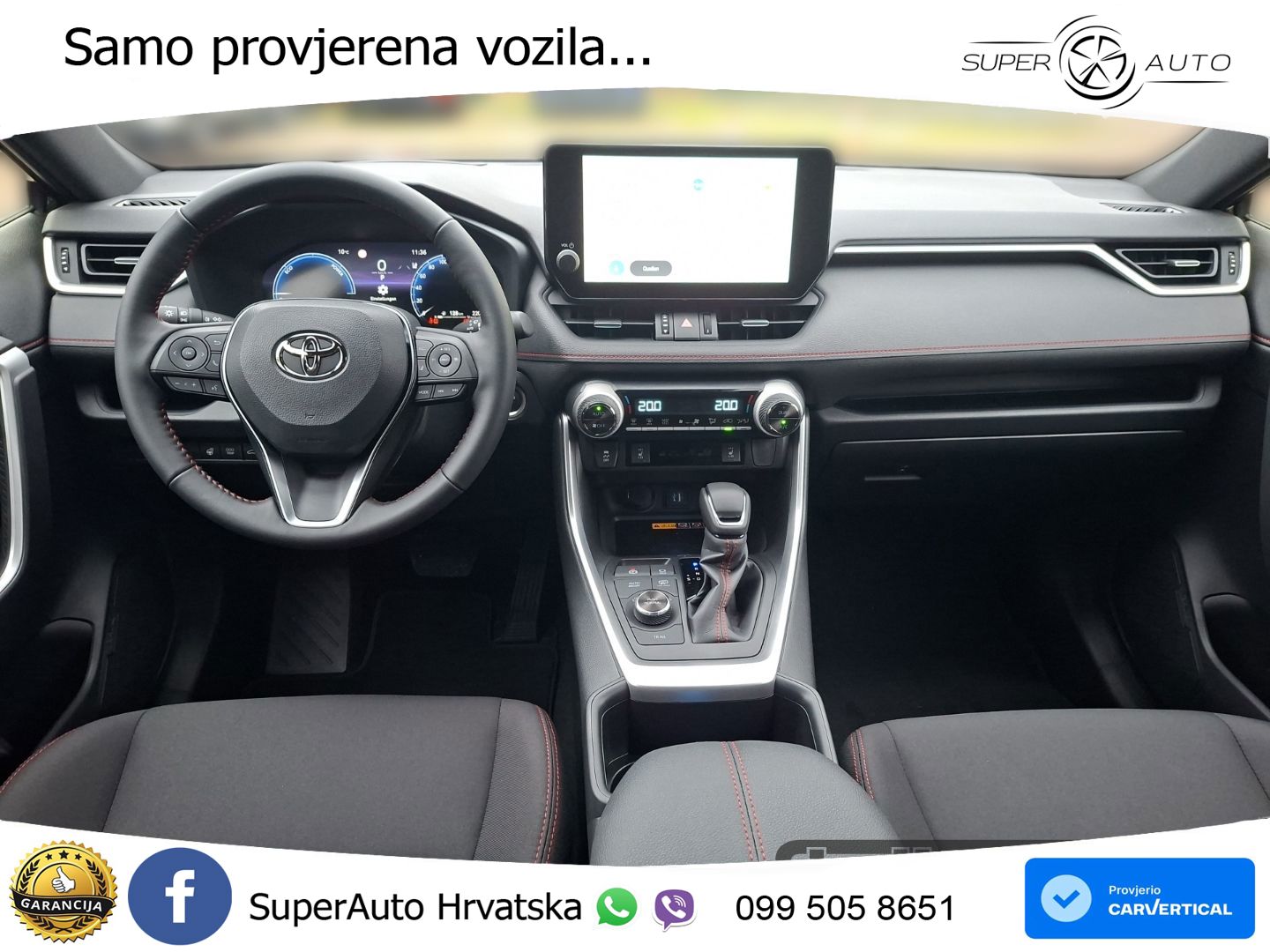 Toyota RAV4 2.5 (306 KS) Hybrid AWD-i eCVT LED+GR SJED+ACC