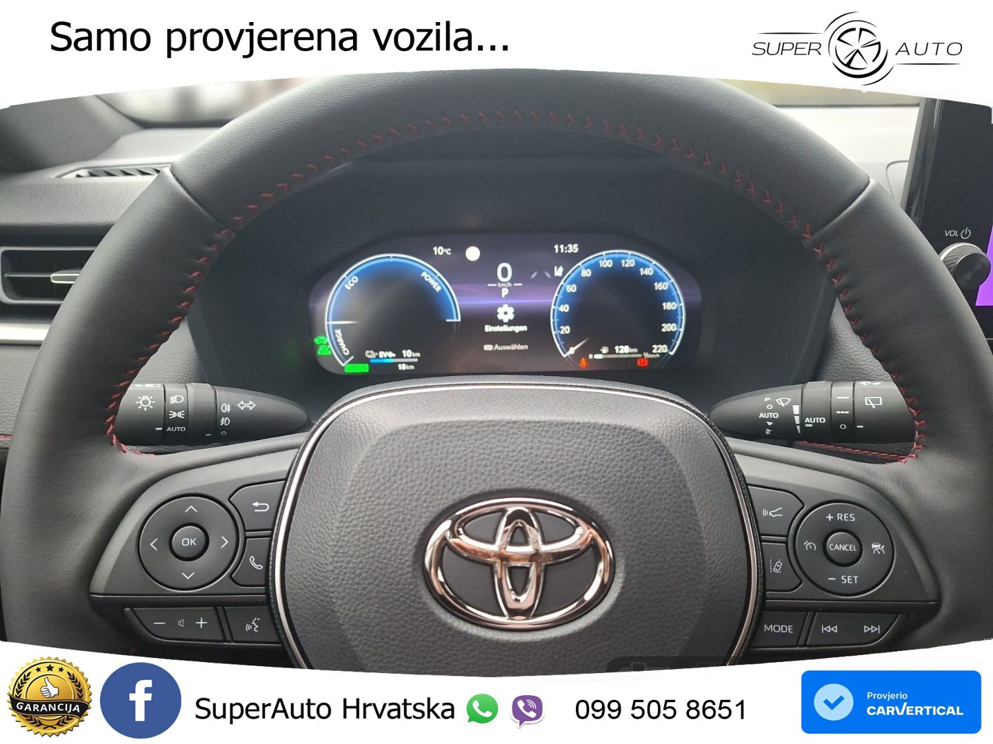 Toyota RAV4 2.5 (306 KS) Hybrid AWD-i eCVT LED+GR SJED+ACC