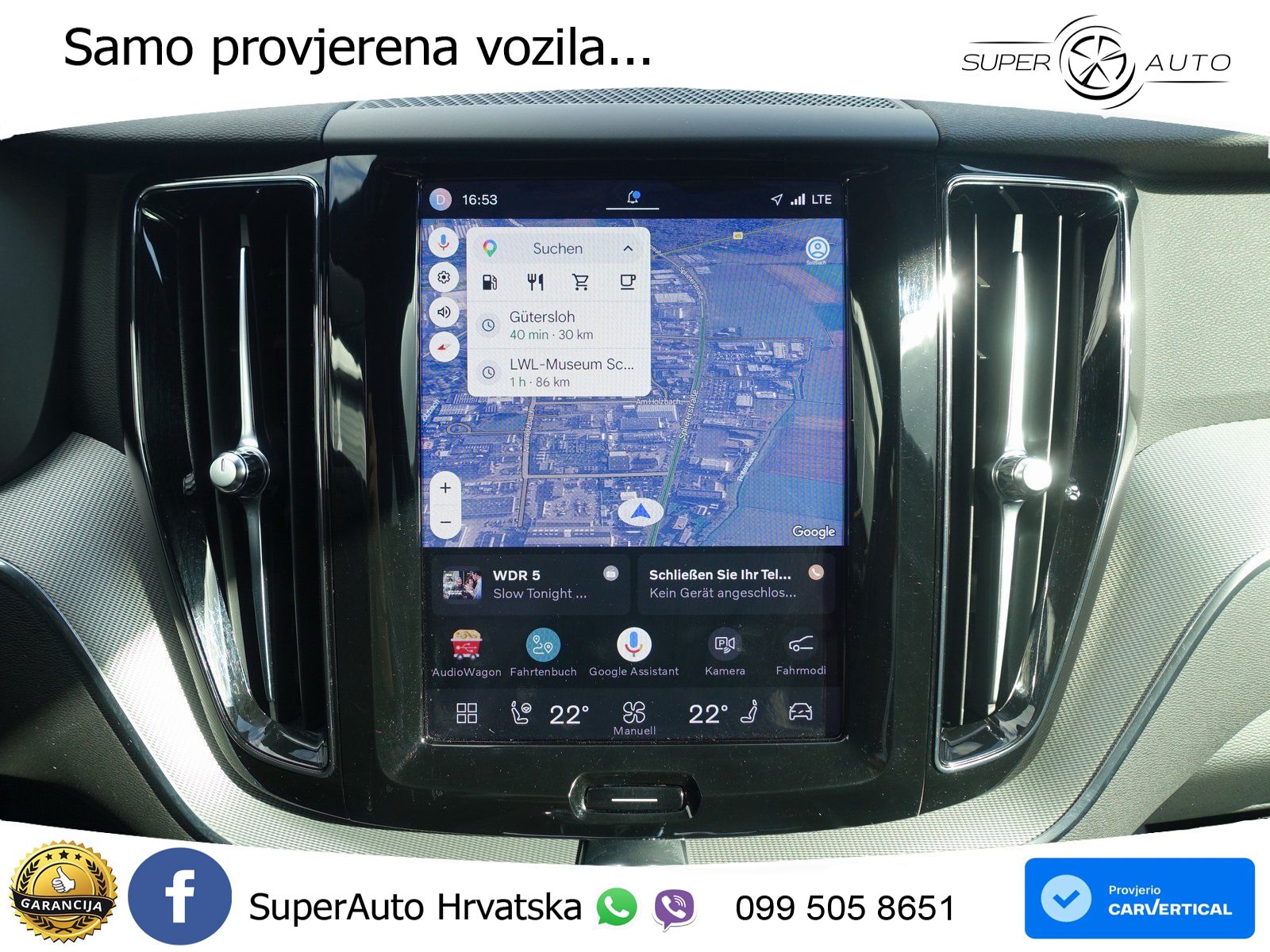 Volvo XC60 B4 Diesel FWD Geartronic LED+GR SJED+ACC