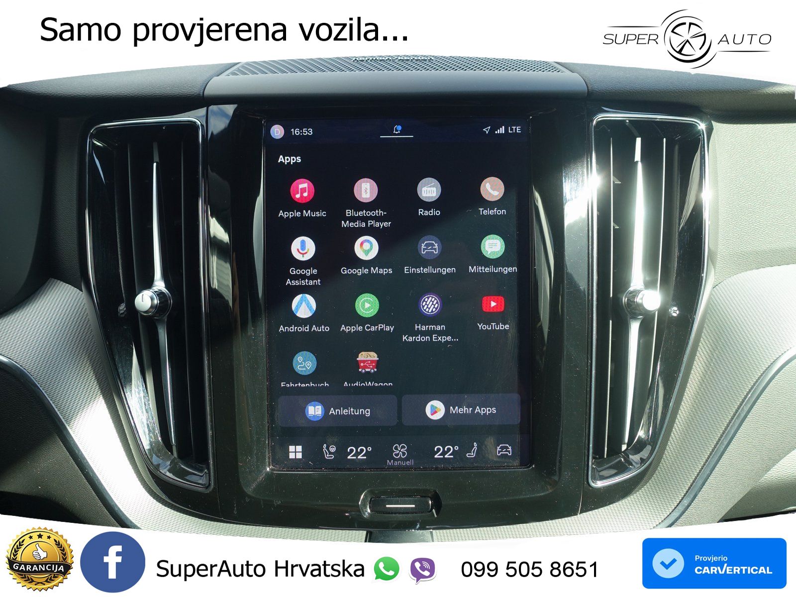 Volvo XC60 B4 Diesel FWD Geartronic LED+GR SJED+ACC
