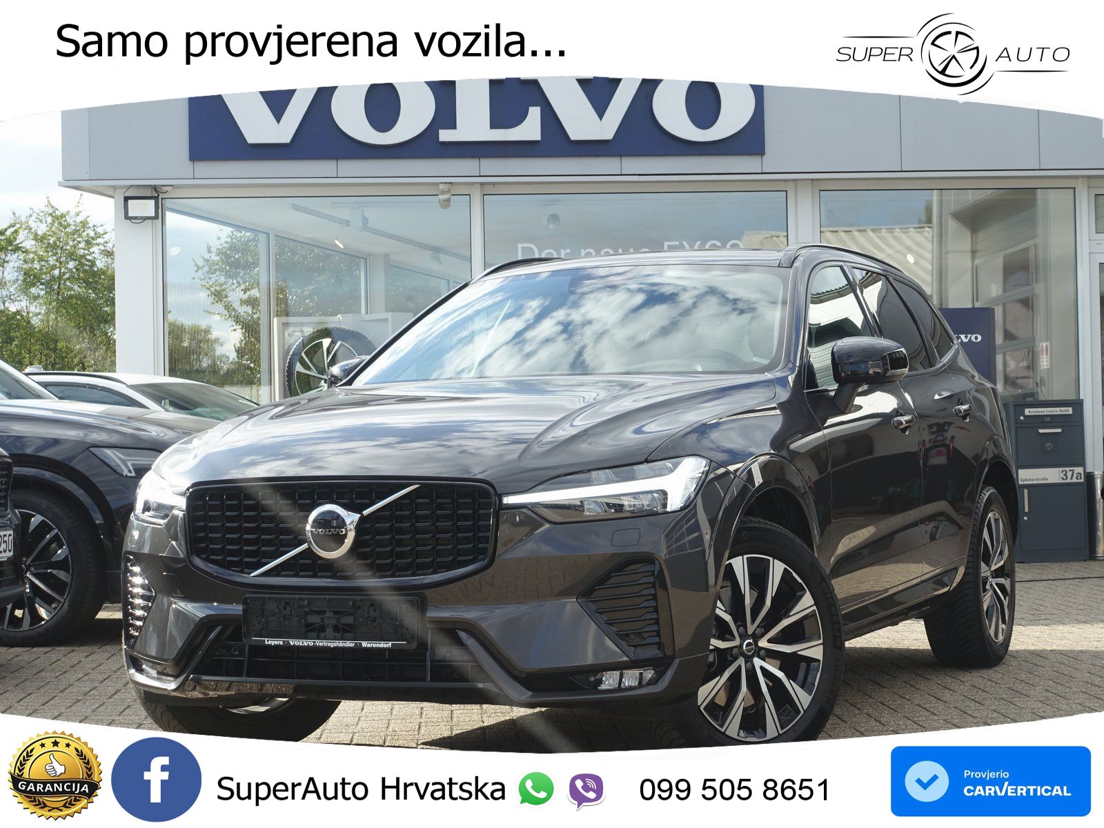 Volvo XC60 B4 Diesel FWD Geartronic LED+GR SJED+ACC