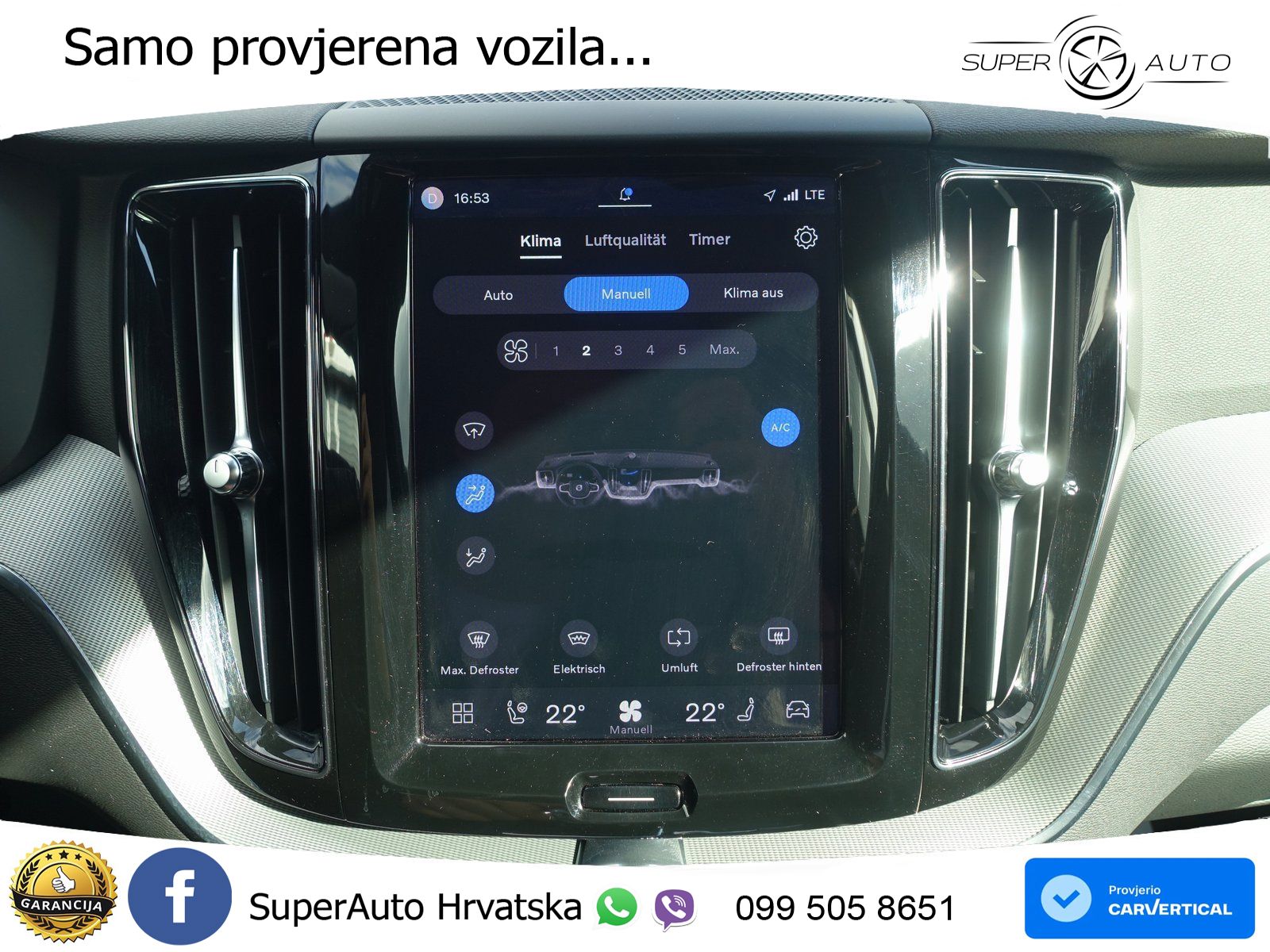 Volvo XC60 B4 Diesel FWD Geartronic LED+GR SJED+ACC