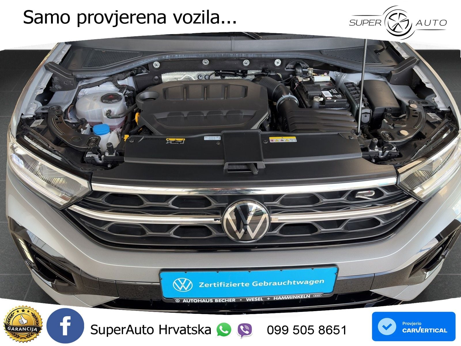 Volkswagen T-Roc I R 2.0 TSI (300 KS) OPF 4M DSG LED+GR SJED+ACC
