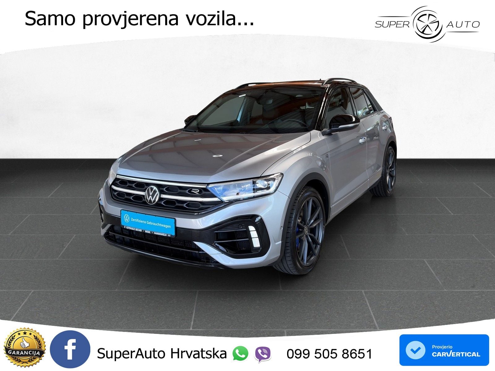 Volkswagen T-Roc I R 2.0 TSI (300 KS) OPF 4M DSG LED+GR SJED+ACC