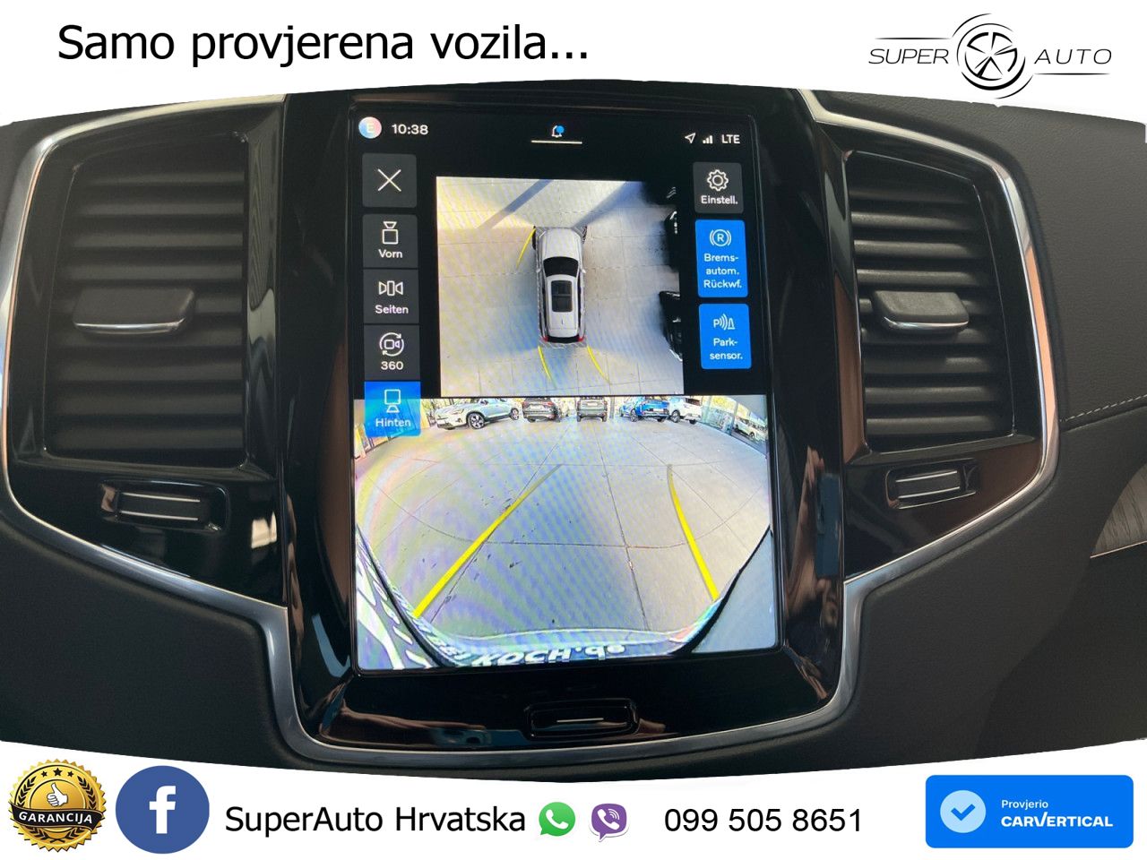 Volvo XC90 2.0 T8 AWD Automatic ACC+GR SJED+360+PANO
