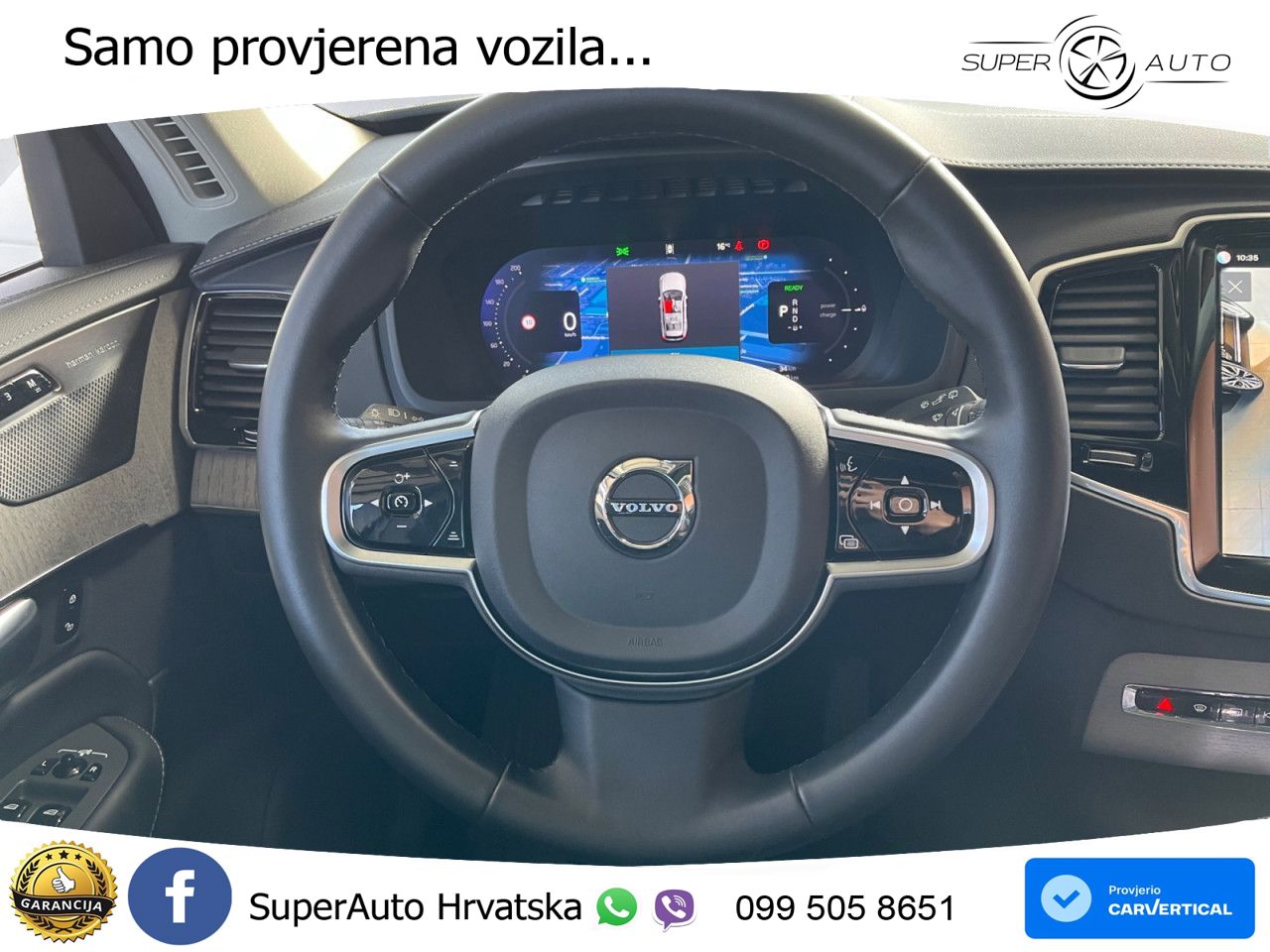 Volvo XC90 2.0 T8 AWD Automatic ACC+GR SJED+360+PANO
