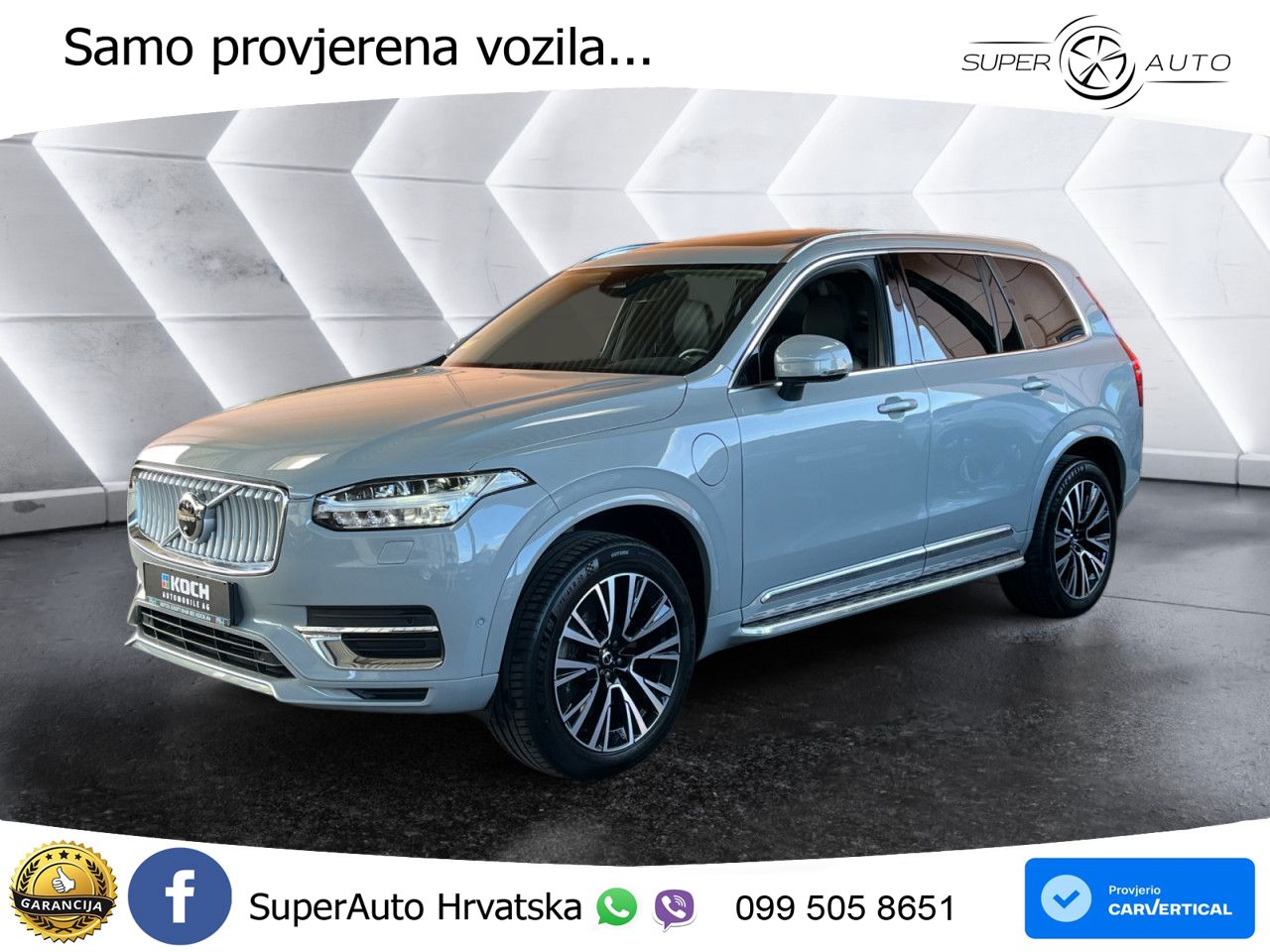 Volvo XC90 2.0 T8 AWD Automatic ACC+GR SJED+360+PANO