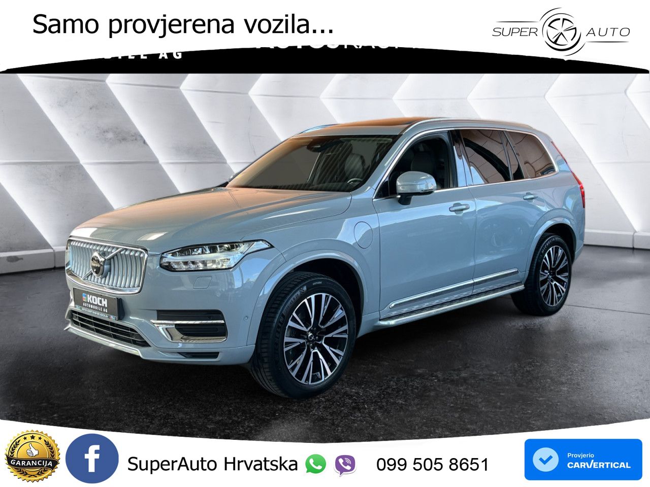 Volvo XC90 2.0 T8 AWD Automatic ACC+GR SJED+360+PANO
