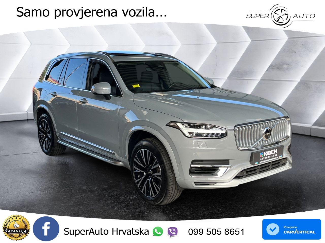 Volvo XC90 2.0 T8 AWD Automatic ACC+GR SJED+360+PANO