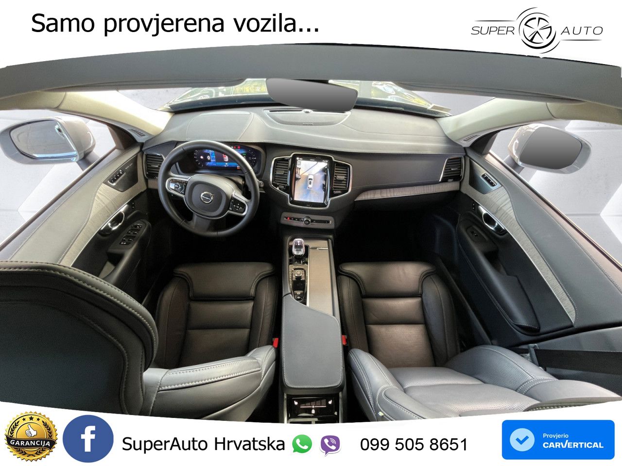 Volvo XC90 2.0 T8 AWD Automatic ACC+GR SJED+360+PANO