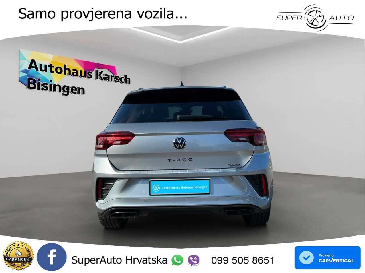 Volkswagen T-Roc I 2.0 TSI (190 KS) 4M DSG LED+GR SJED+ACC