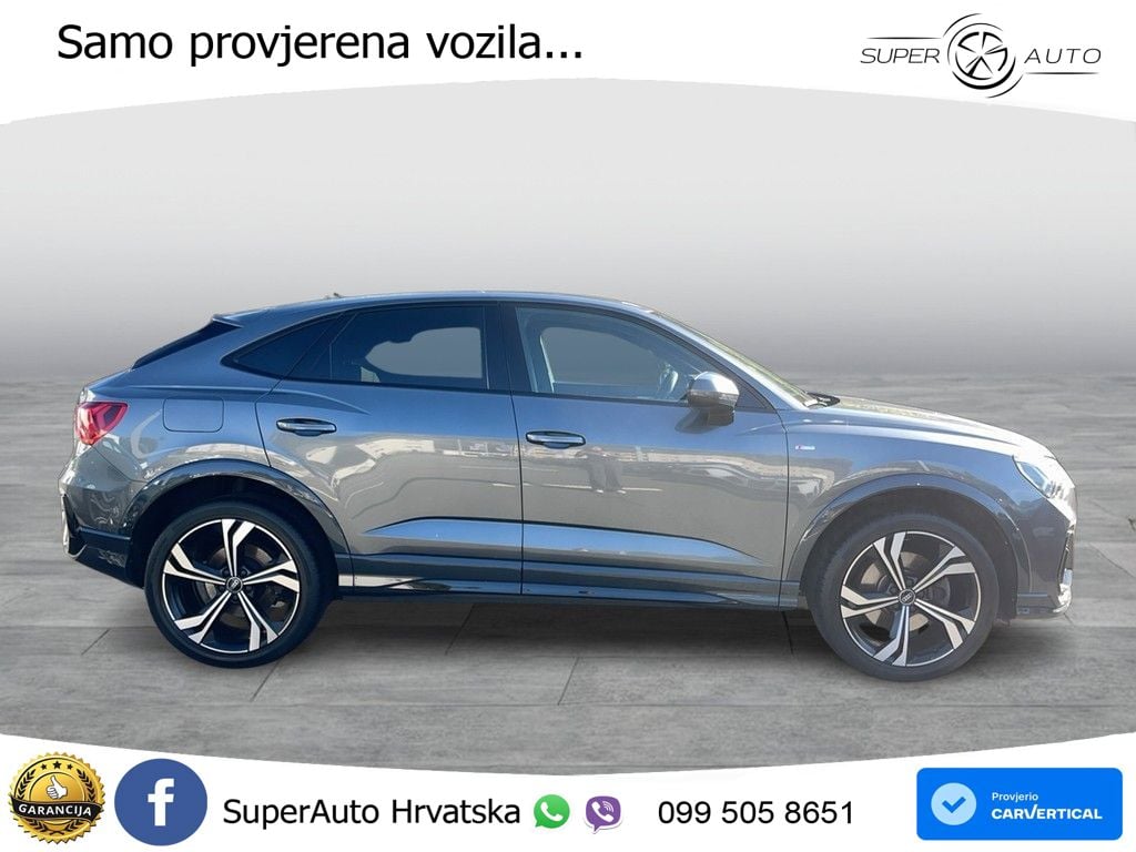 Audi Q3 Sportback 45 TFSIe (245 KS) S tronic S line MATRIX+GR SJED+KAM