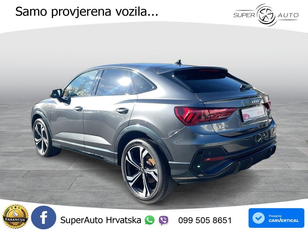 Audi Q3 Sportback 45 TFSIe (245 KS) S tronic S line MATRIX+GR SJED+KAM