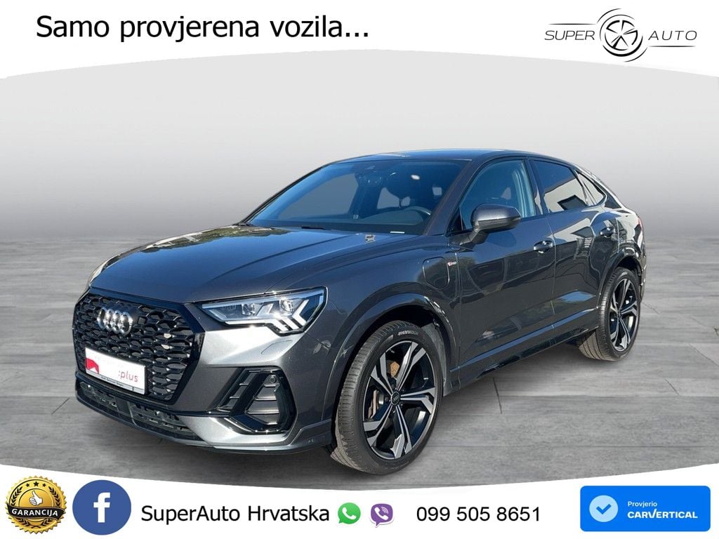 Audi Q3 Sportback 45 TFSIe (245 KS) S tronic S line MATRIX+GR SJED+KAM