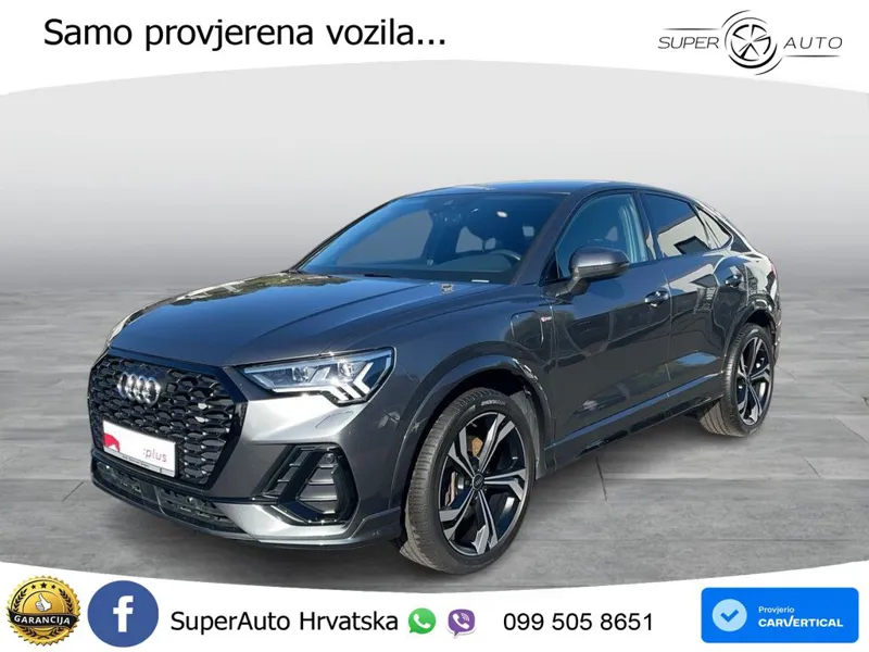 Audi Q3 Sportback 45 TFSIe (245 KS) S tronic S line MATRIX+GR SJED+KAM