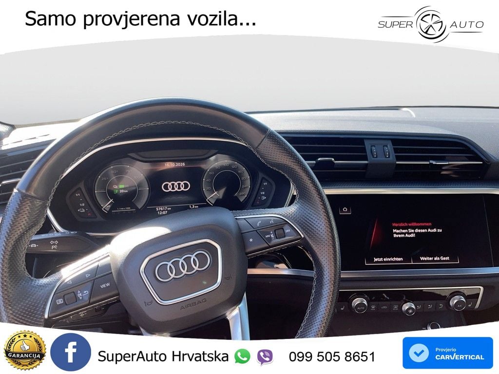 Audi Q3 Sportback 45 TFSIe (245 KS) S tronic S line MATRIX+GR SJED+KAM