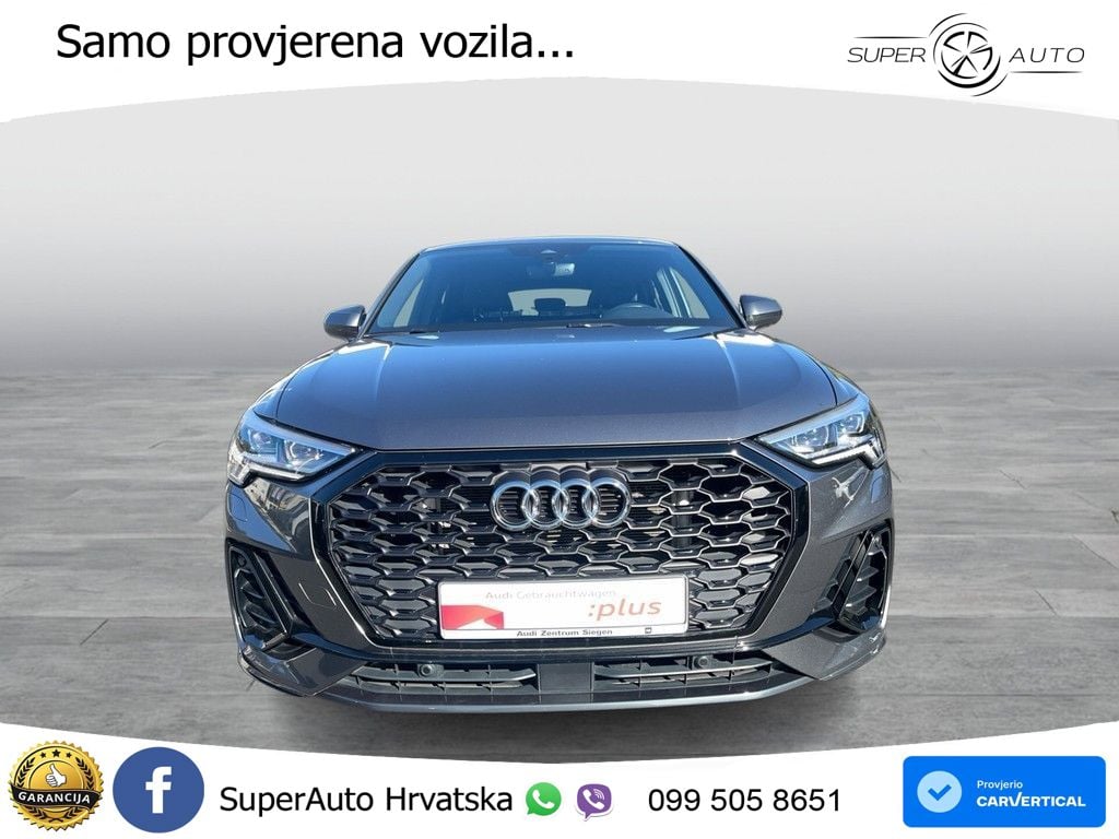 Audi Q3 Sportback 45 TFSIe (245 KS) S tronic S line MATRIX+GR SJED+KAM