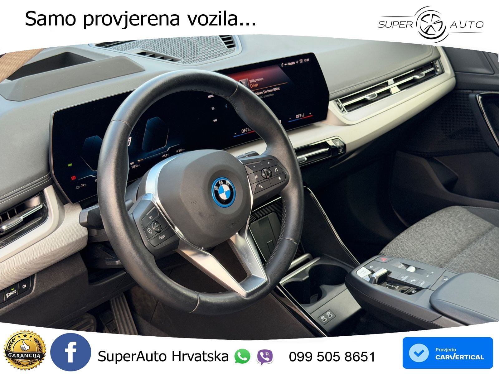 BMW iX1 66.5 kWh (204 KS) eDrive20 LED+GR SJED+ACC
