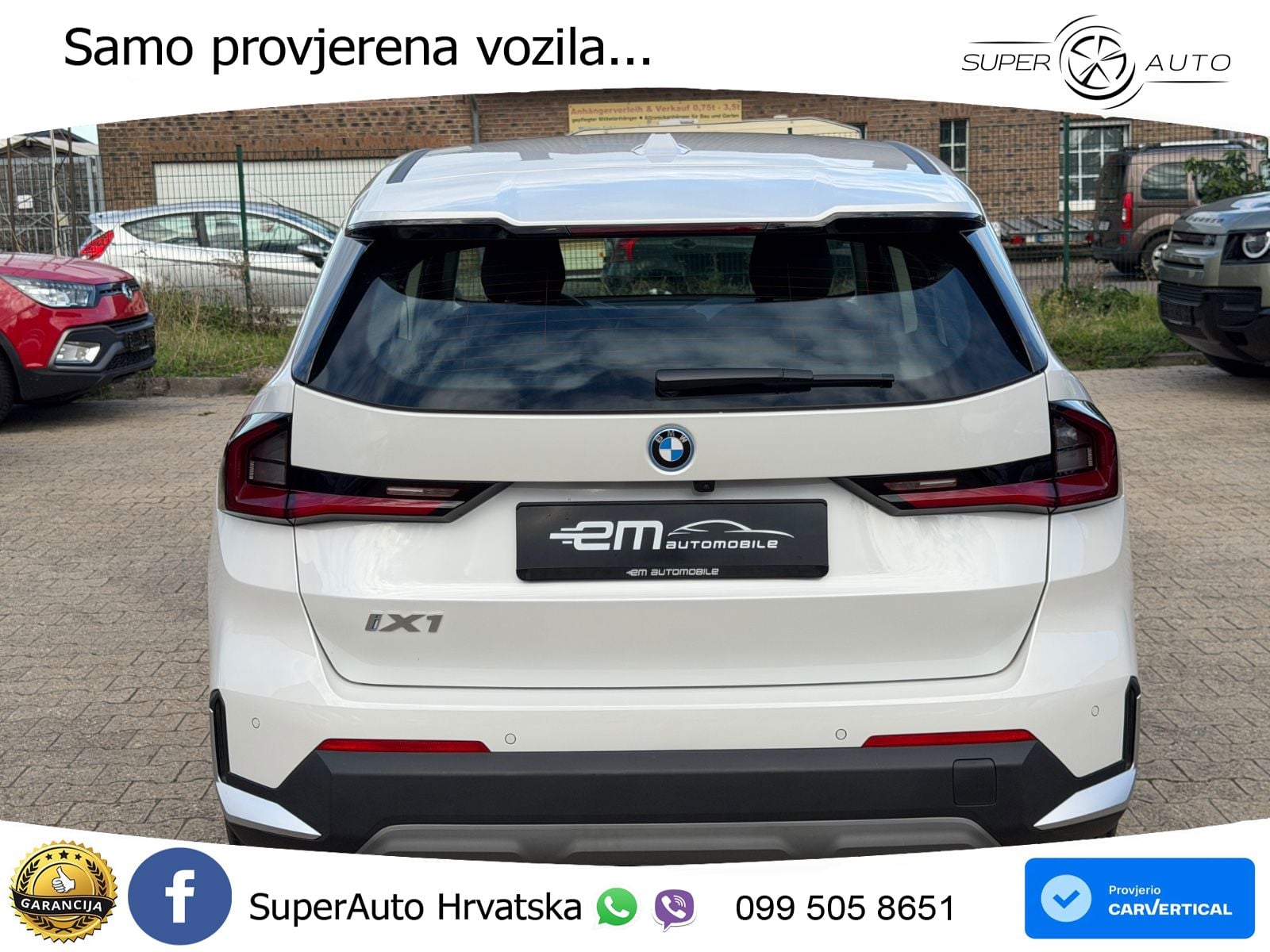 BMW iX1 66.5 kWh (204 KS) eDrive20 LED+GR SJED+ACC