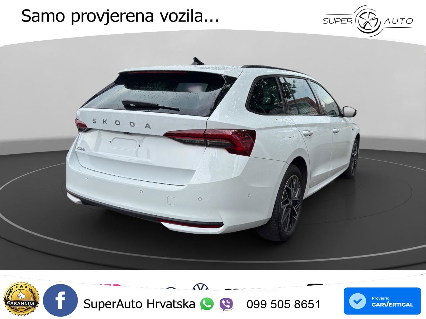 Škoda Octavia Combi 2.0 TDI (150 KS) DSG Selection MATRIX+GR SJED+KAM