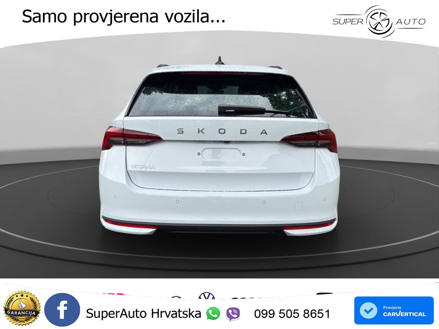 Škoda Octavia Combi 2.0 TDI (150 KS) DSG Selection MATRIX+GR SJED+KAM