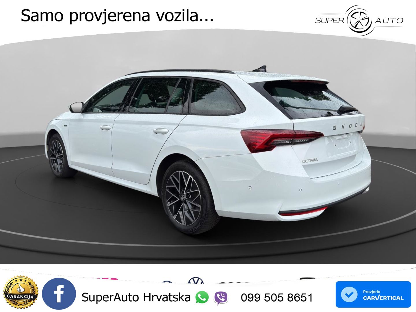 Škoda Octavia Combi 2.0 TDI (150 KS) DSG Selection MATRIX+GR SJED+KAM