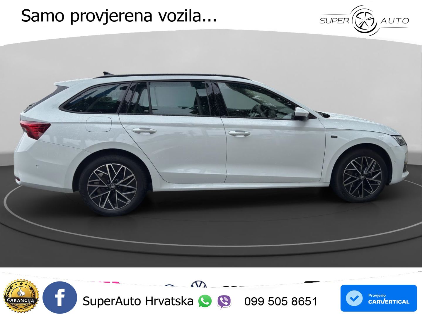 Škoda Octavia Combi 2.0 TDI (150 KS) DSG Selection MATRIX+GR SJED+KAM