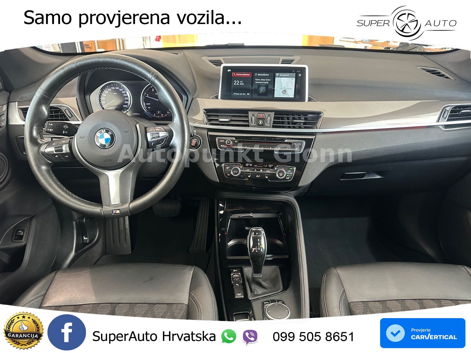 BMW X1 20d (190 KS) xDrive Steptronic xLine LED+GR SJED+ACC