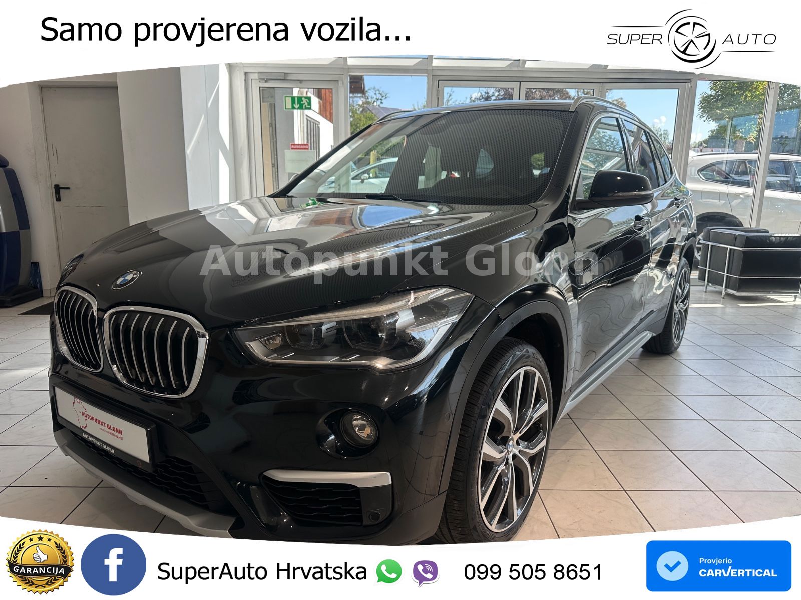 BMW X1 20d (190 KS) xDrive Steptronic xLine LED+GR SJED+ACC