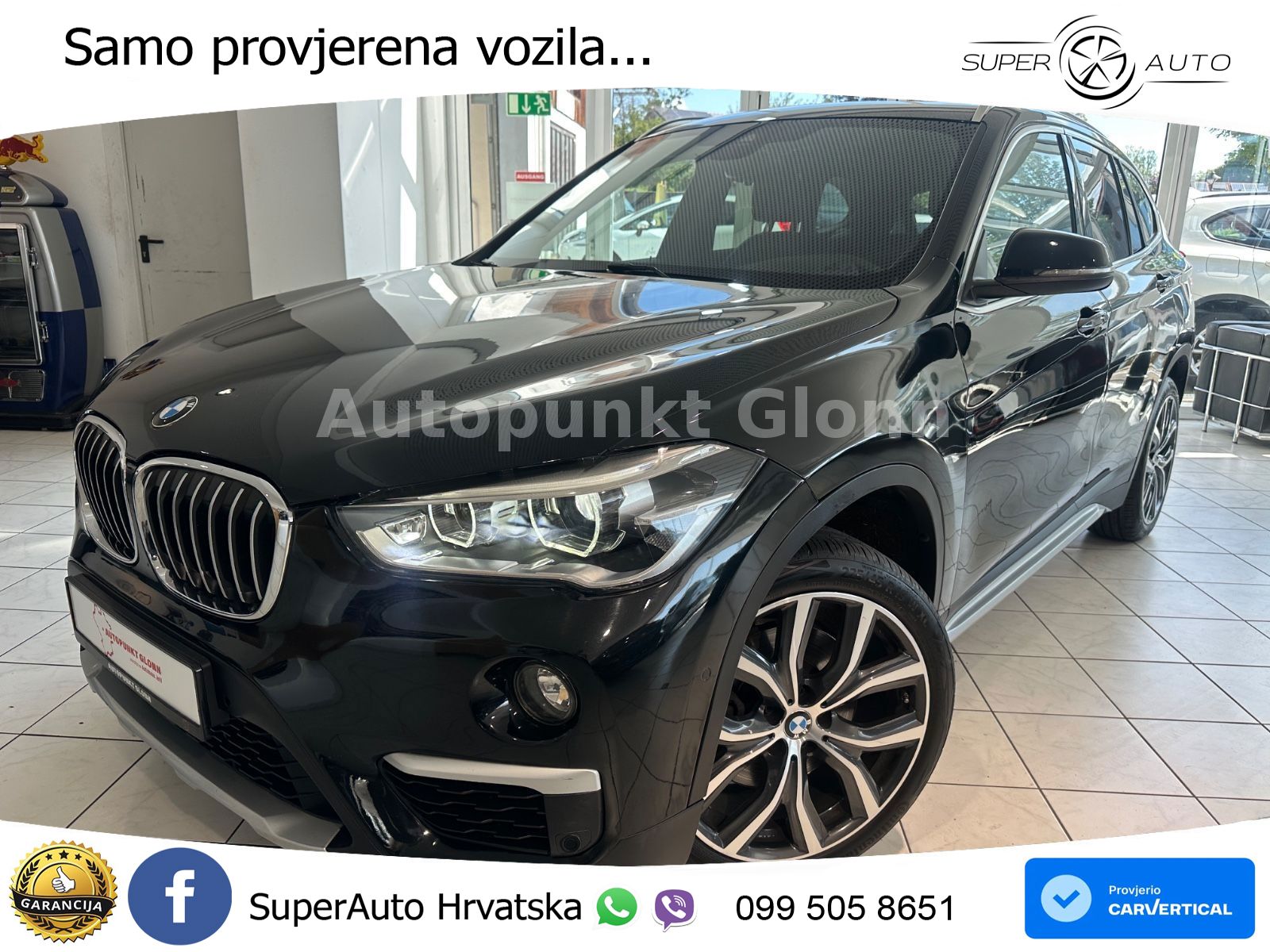 BMW X1 20d (190 KS) xDrive Steptronic xLine LED+GR SJED+ACC