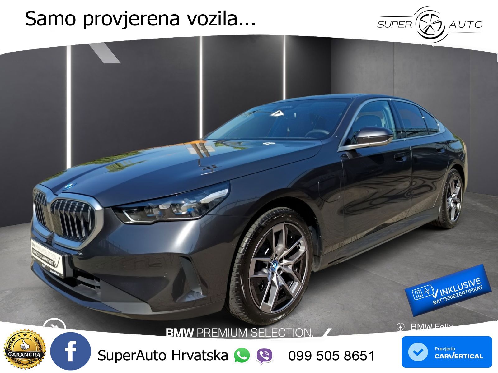 BMW 530e (299 KS) Steptronic LED+GR SJED+ACC
