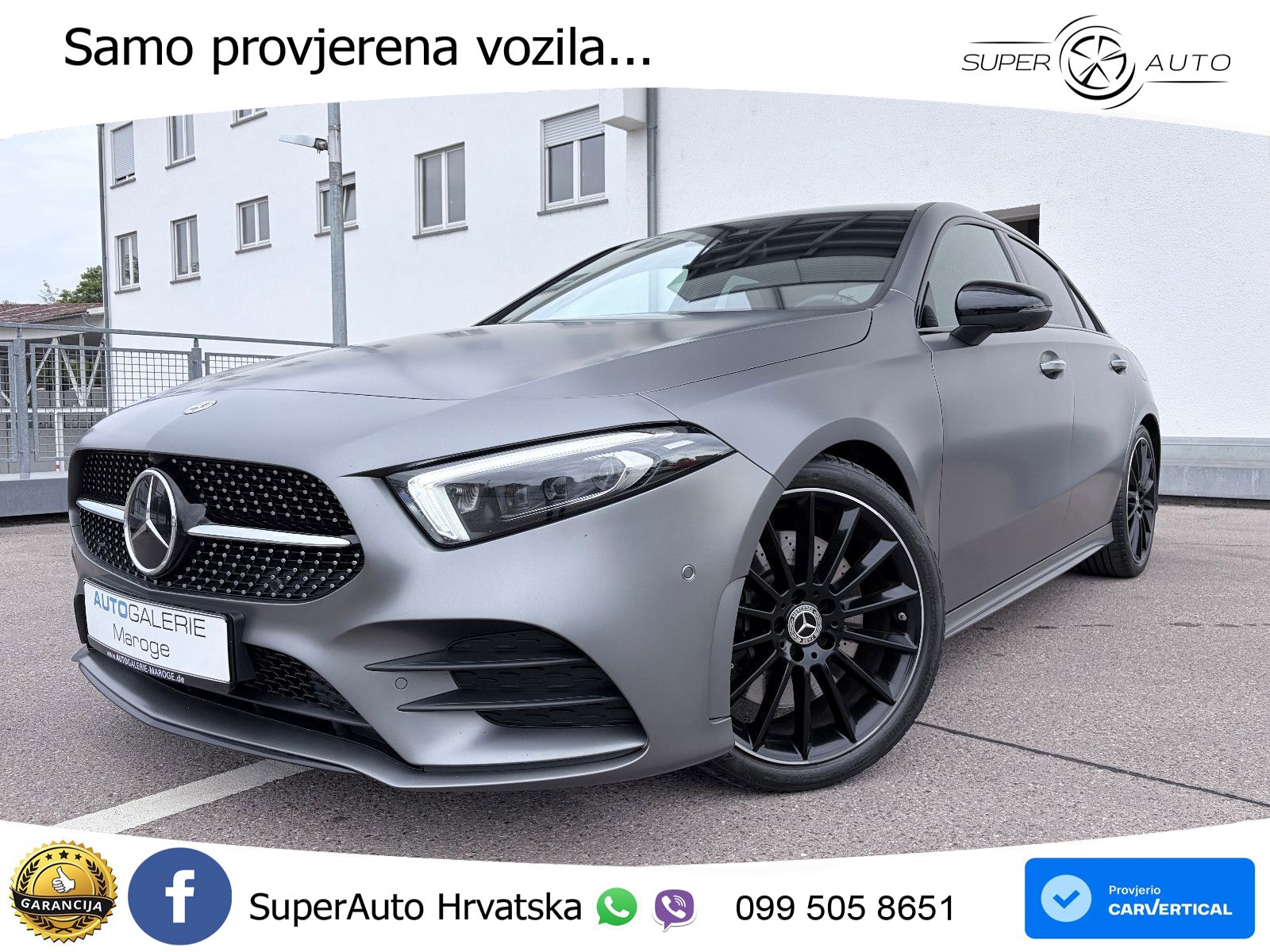 Mercedes-Benz A 250 4MATIC 8G-DCT AMG ACC+HEAD+GR SJED+360+PANO