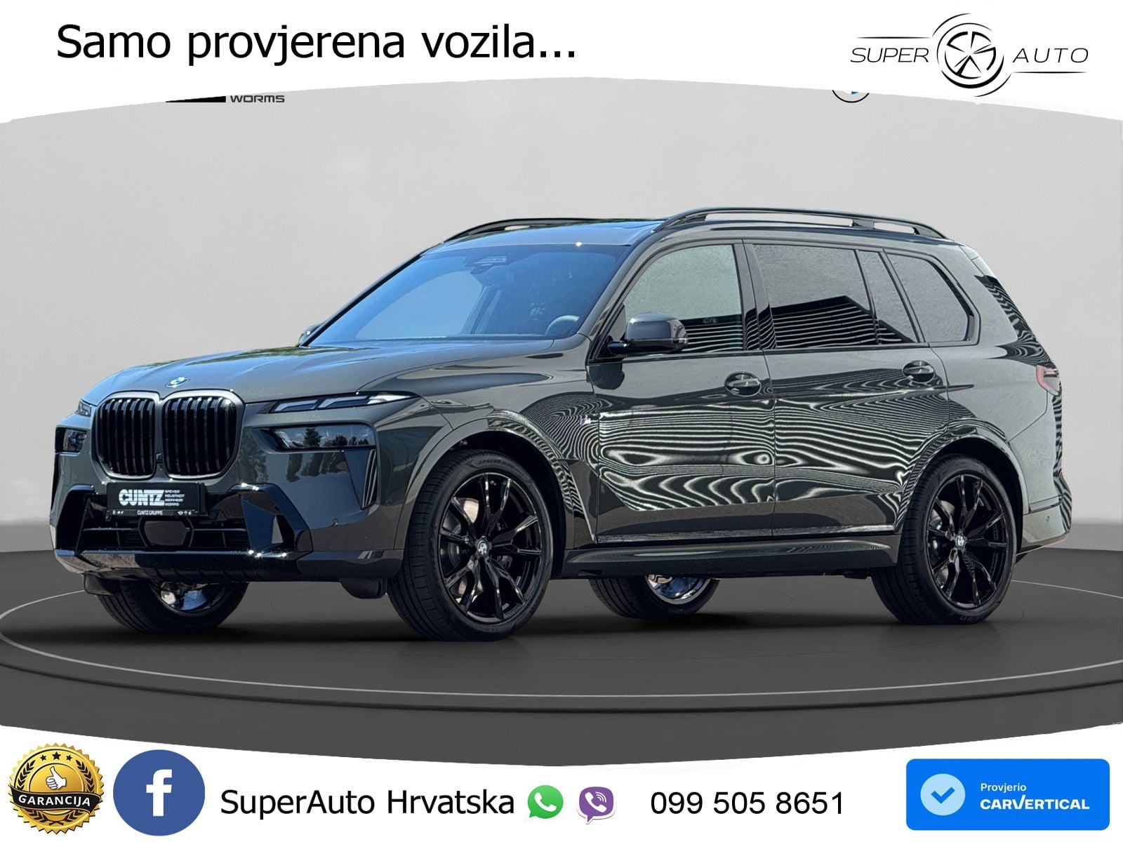 BMW X7 40d (352 KS) xDrive Steptronic ZRAČNI+ACC+GR SJED+KAM+PANO