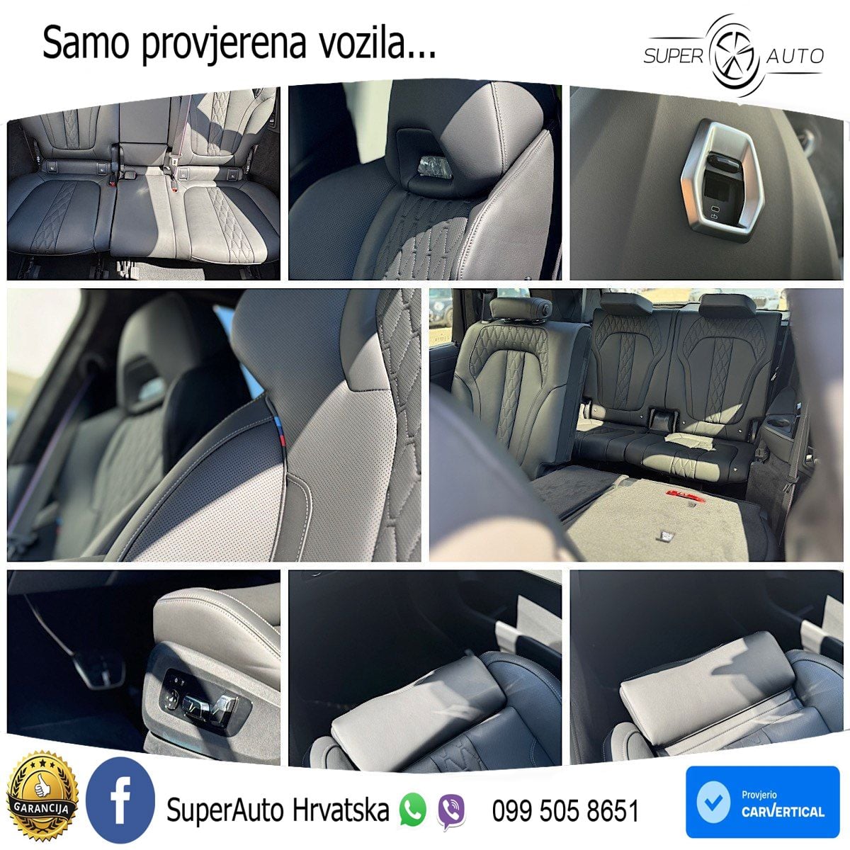 BMW X7 40d (352 KS) xDrive Steptronic ZRAČNI+ACC+GR SJED+KAM+PANO