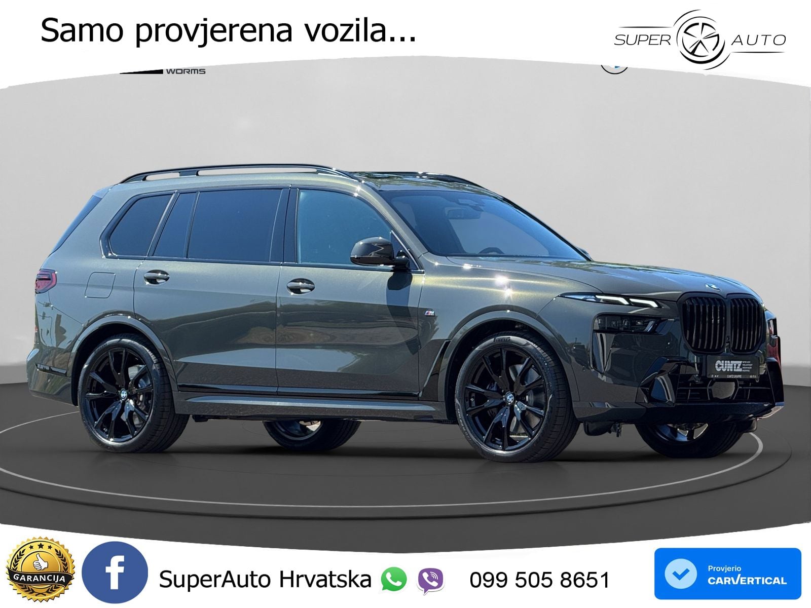 BMW X7 40d (352 KS) xDrive Steptronic ZRAČNI+ACC+GR SJED+KAM+PANO